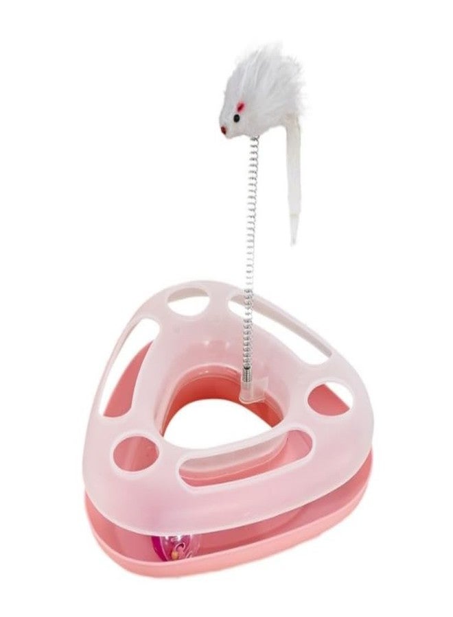 KittuPet KittPet 3-in-1 Triangle Cat Toy for Indoor Cats | Keeps Pets Active, Reduces Boredom & Promotes Healthy Play - Image 1